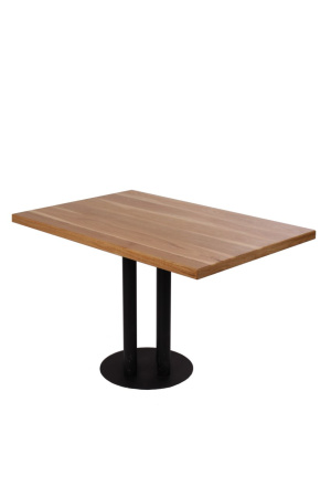 картинка Столешница прямоугольная 120*80 из дубовых ламелей от компании CORSASTYLE